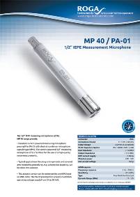ROGA Measurement Microphone MP40